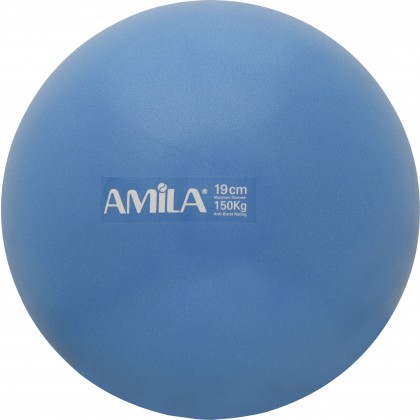 Μπάλα Γυμναστικής AMILA Pilates Ball 19 cm Μπλε Bulk - 48432