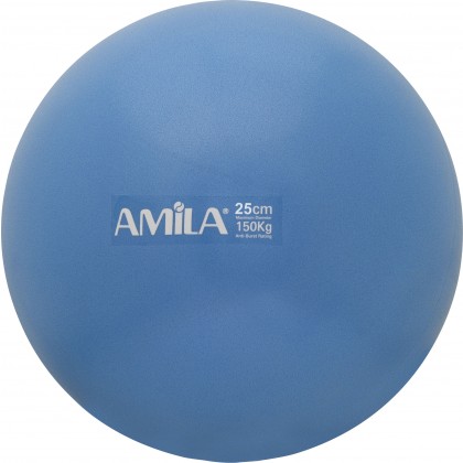 Μπάλα Γυμναστικής AMILA Pilates Ball 25cm Μπλε Bulk - 48435