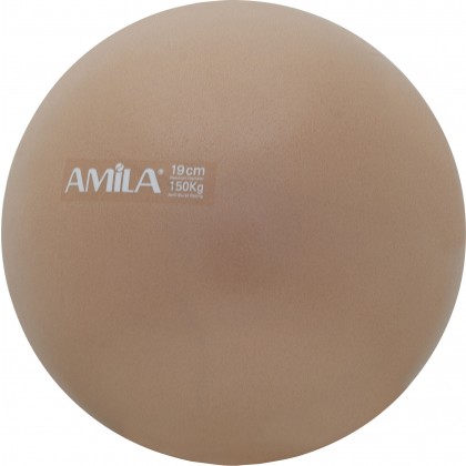 Μπάλα Γυμναστικής AMILA Pilates Ball 19cm Χρυσή - 95801