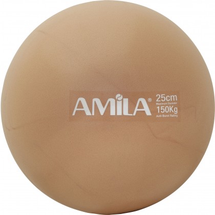 Μπάλα Γυμναστικής AMILA Pilates Ball 25cm Χρυσή - 95815