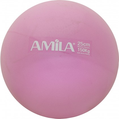 Μπάλα Γυμναστικής AMILA Pilates Ball 25cm Ροζ - 95817