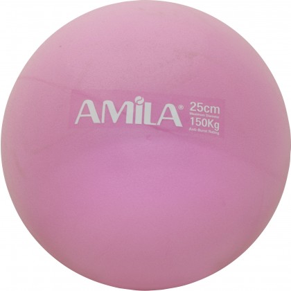 Μπάλα Γυμναστικής AMILA Pilates Ball 25cm Ροζ Bulk - 95820