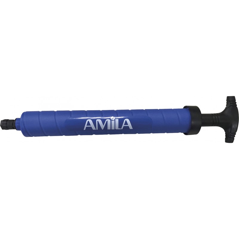 Τρόμπα Χεριού AMILA 15,2cm μπλε Διπλής Ενέργειας - 41980