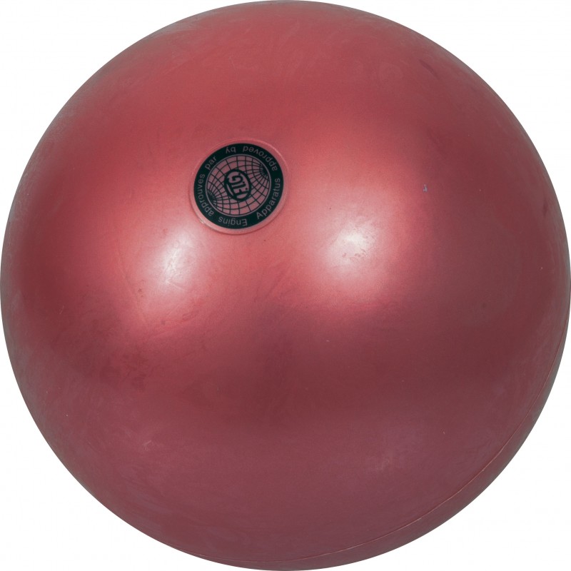 Μπάλα Ρυθμικής Γυμναστικής 19cm FIG Approved, Fire Red με Strass - 98932