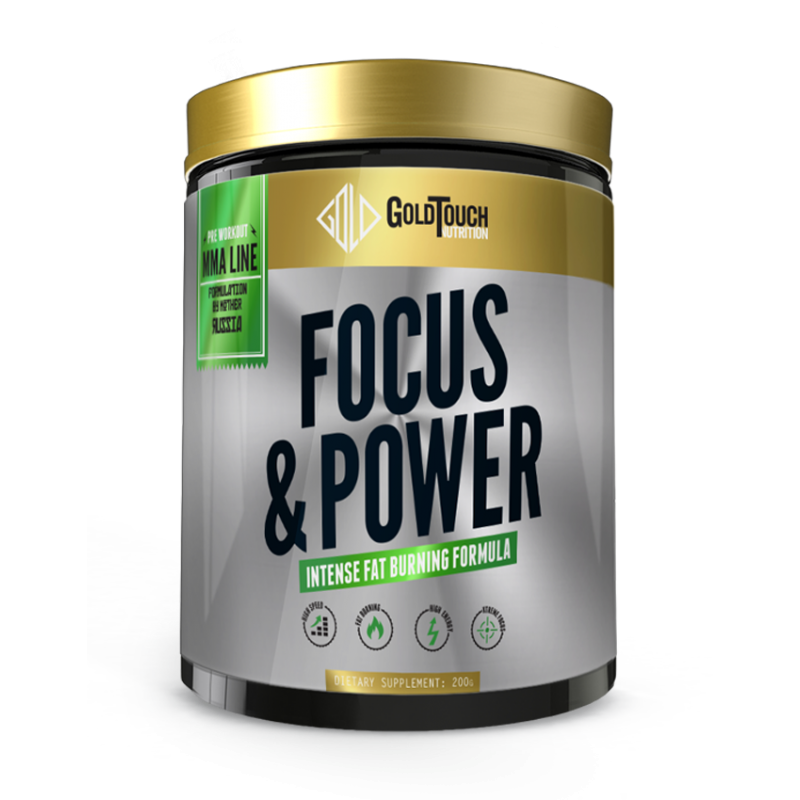 Focus & Power Pre Workout (200g) - GoldTouch Nutrition