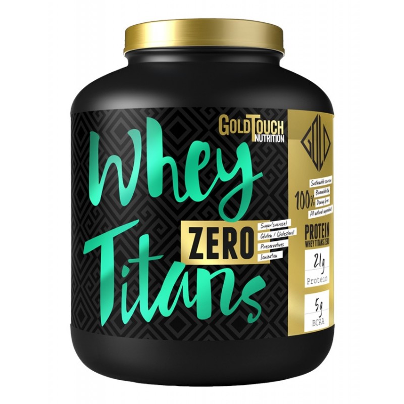 Whey Titans Zero (2Kg) Καθαρή Πρωτεΐνη - GoldTouch Nutrition